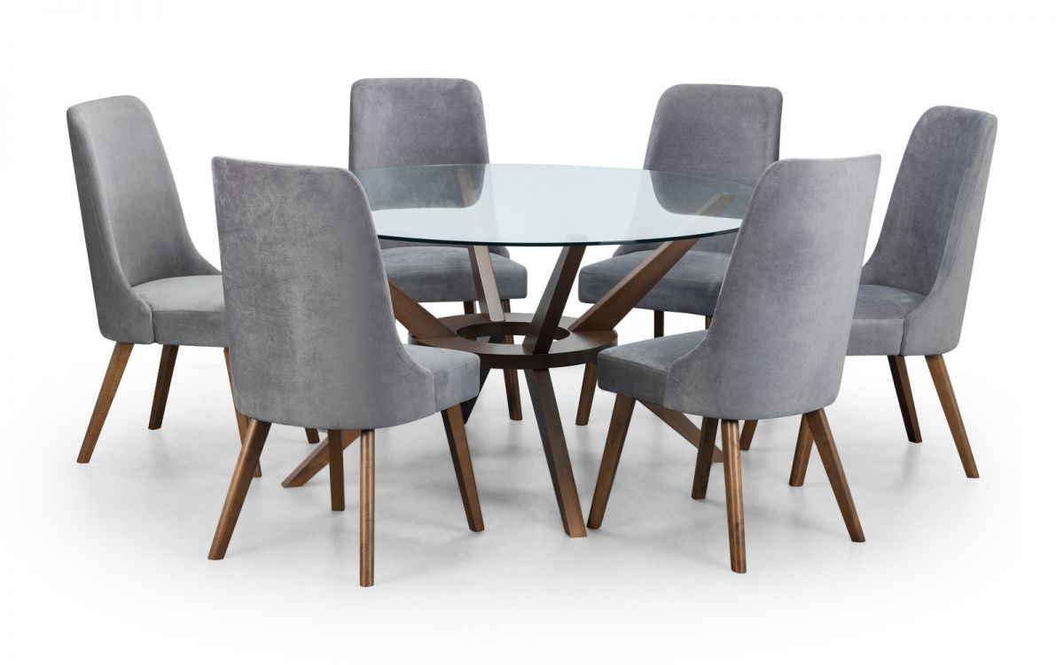 Chelsea Large & Huxley Dining Set (6 Chairs)