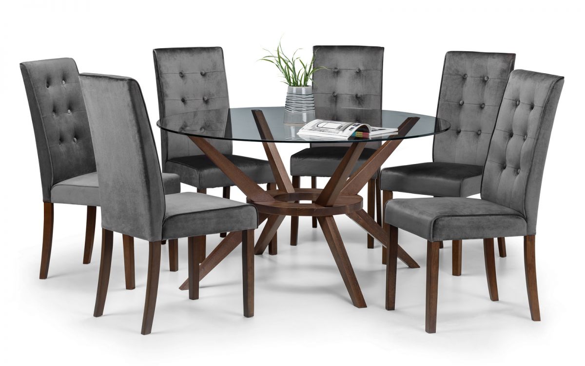 Chelsea Large & Madrid Dining Set (6 Chairs)