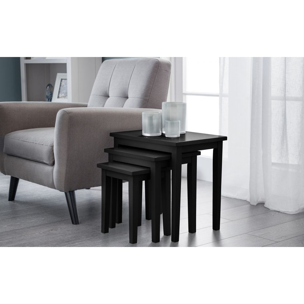 Cleo Nest of Tables - Black