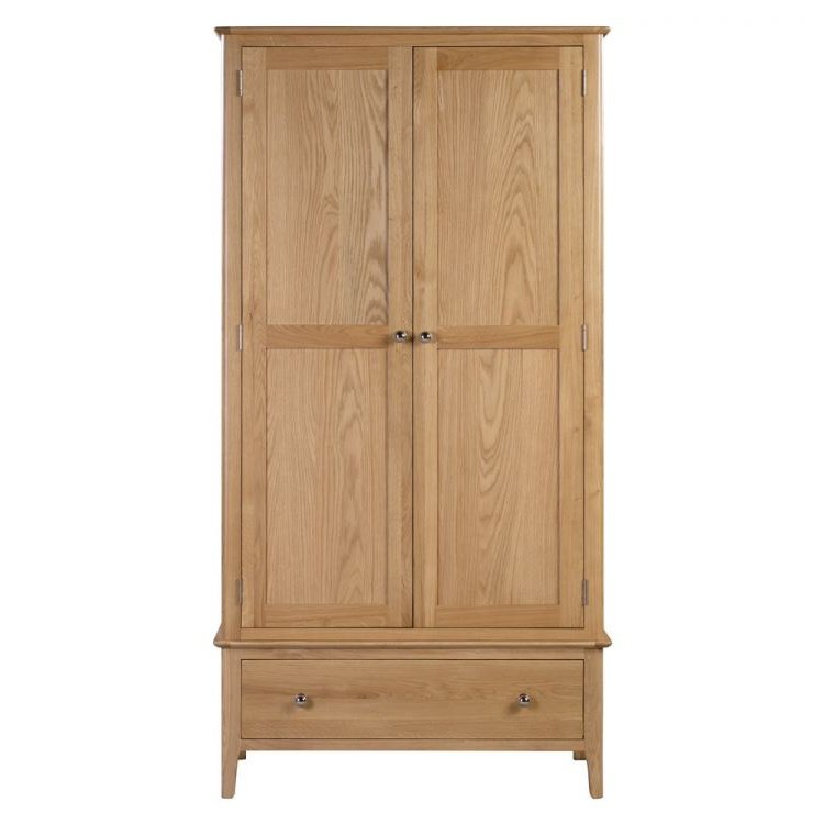Cotswold 2 Door 1 Drawer Wardrobe