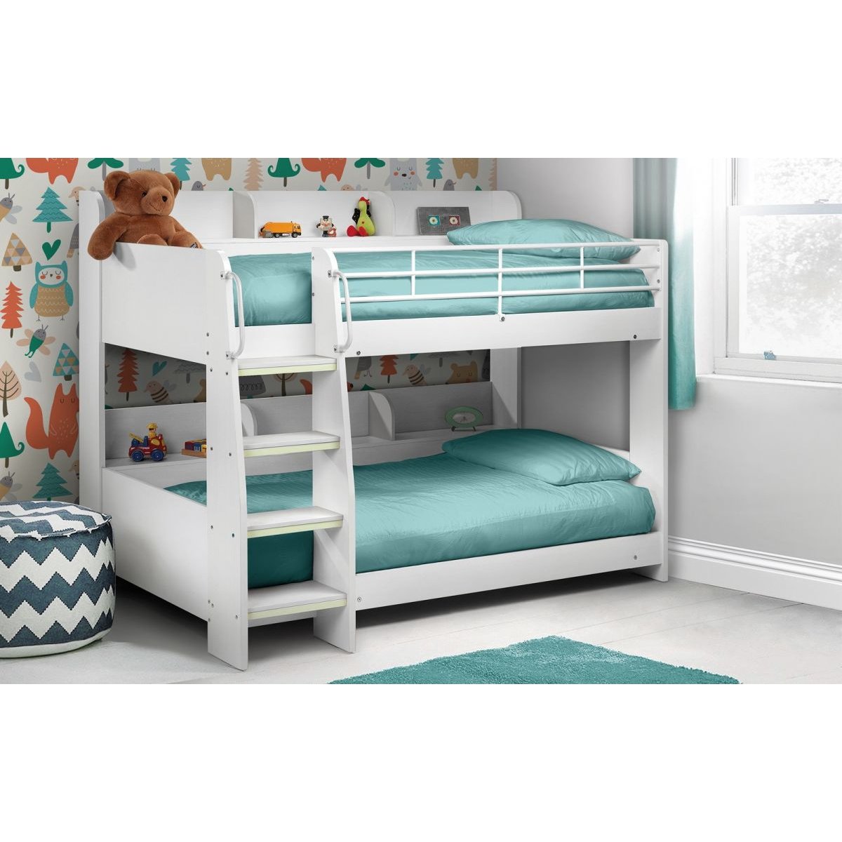 Domino Bunk Bed - All White