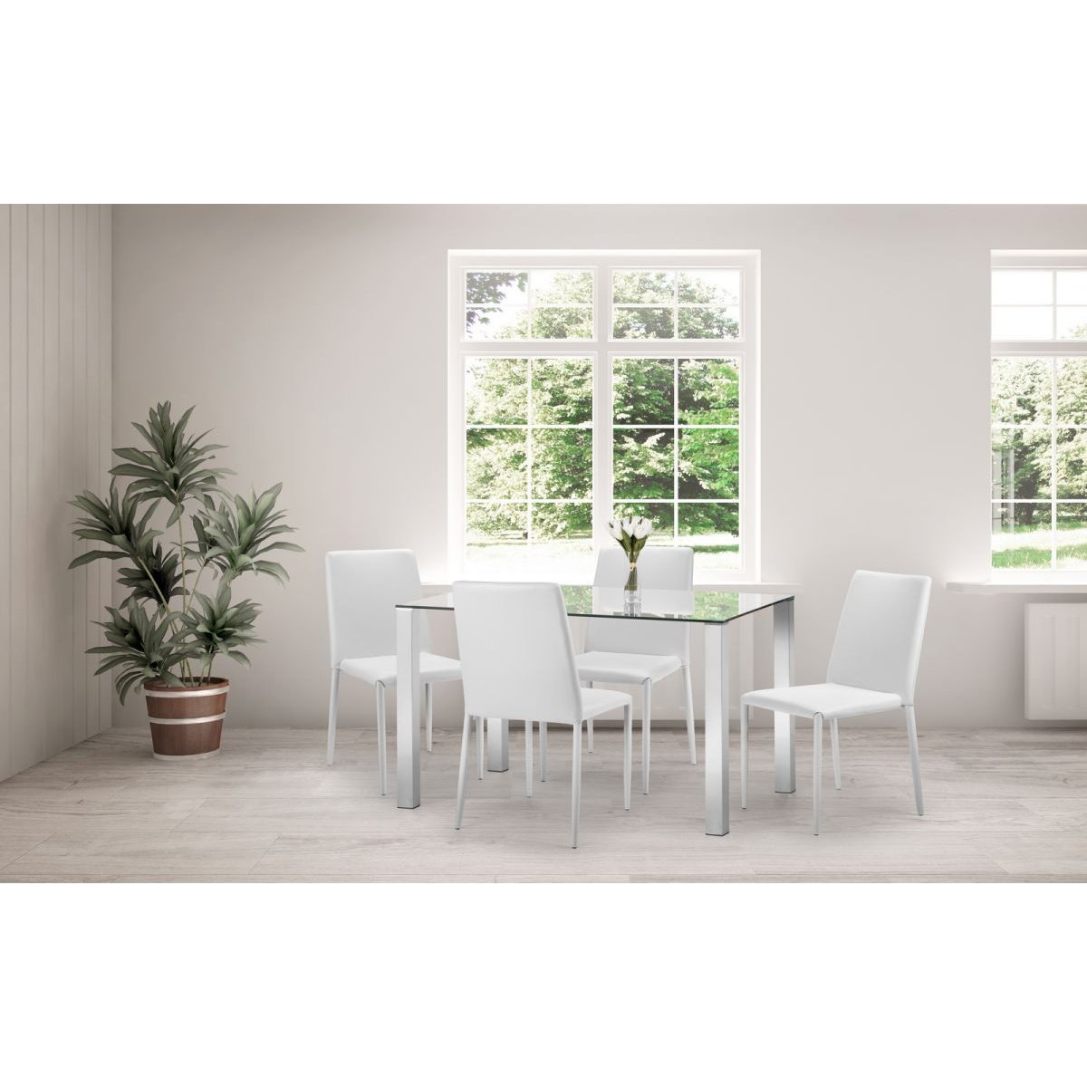 Jazz Stacking Chair - White