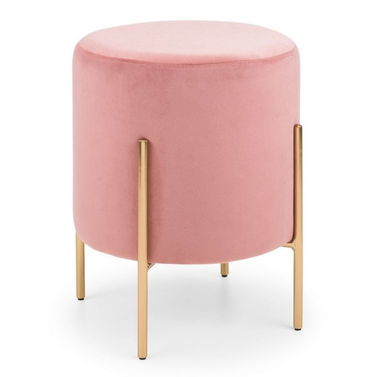 Harrogate Stool - Dusky Pink