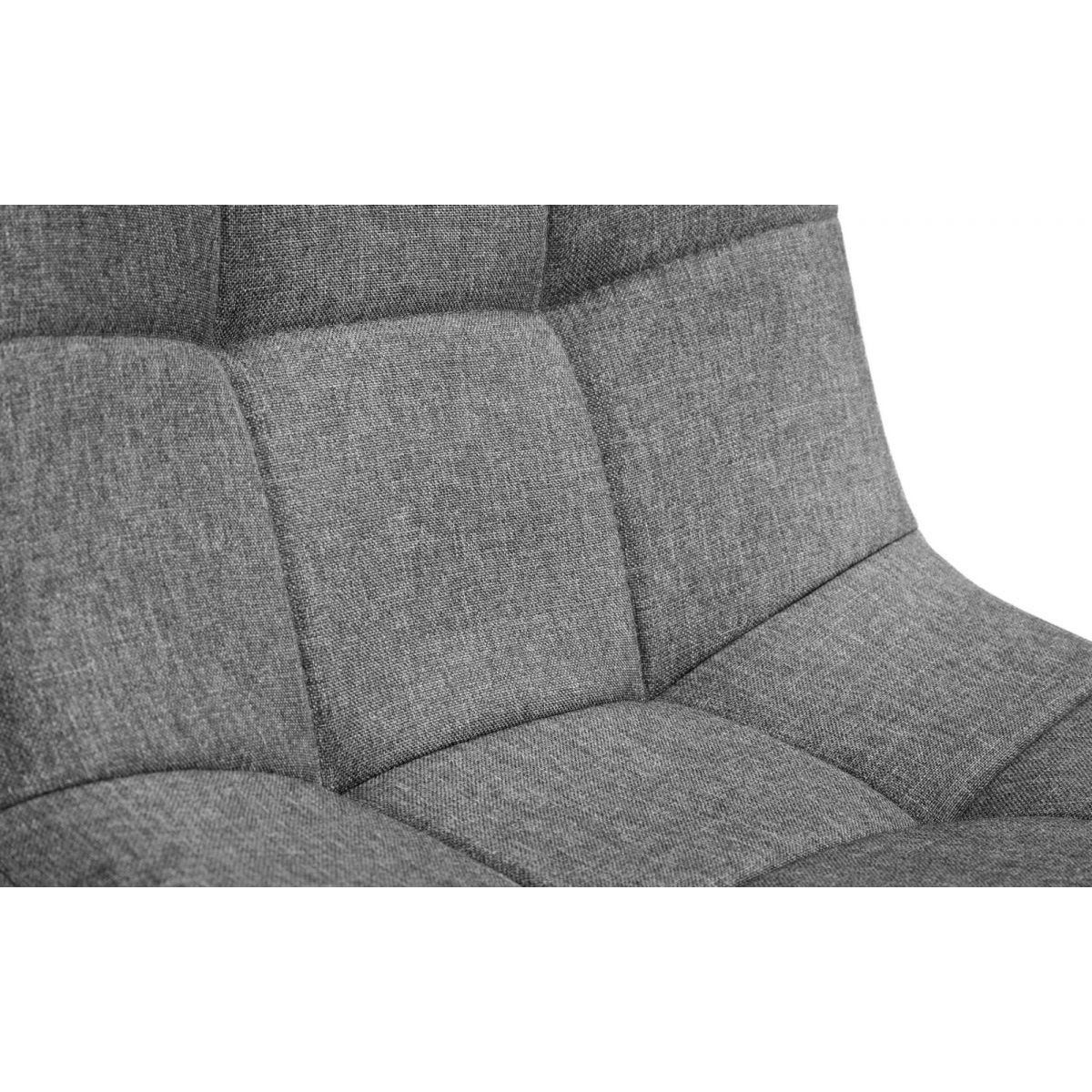 Hayden Panelled Dining Chair - Grey Linen