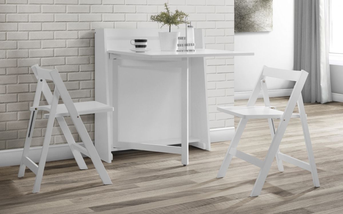Helsinki Dining Set - White