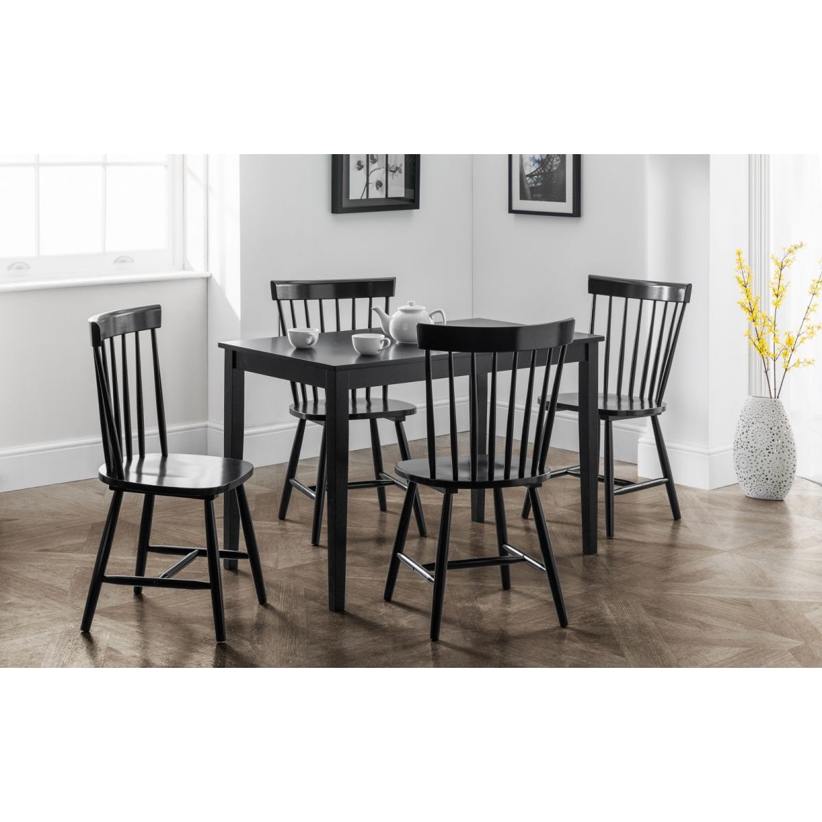 Hudson Black Dining Table