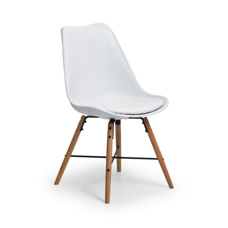 Kari Dining Chair - White & Oak