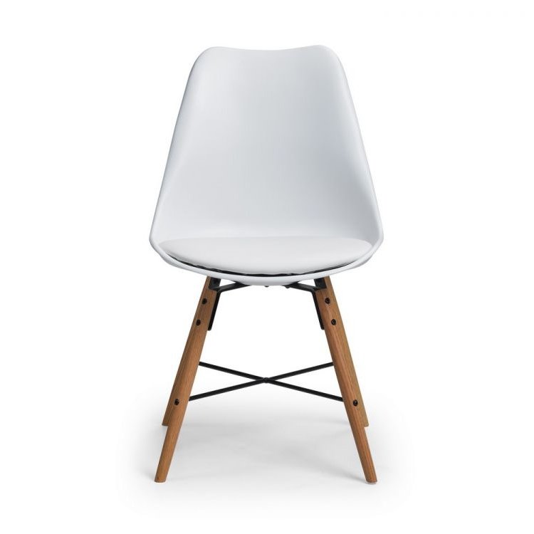 Kari Dining Chair - White & Oak