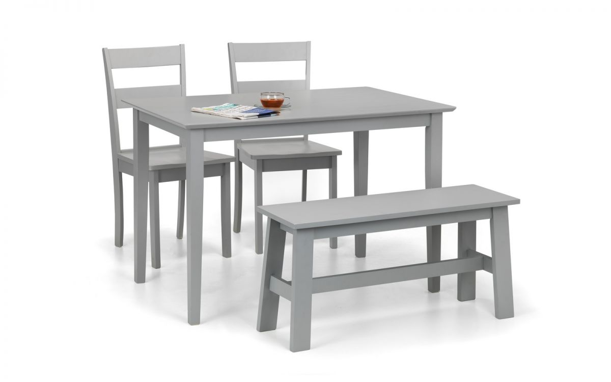 Kobe Dining Set (Bench & 2 Chairs)