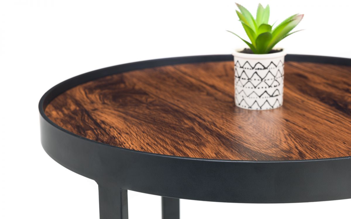 Loft Lamp Table - Walnut