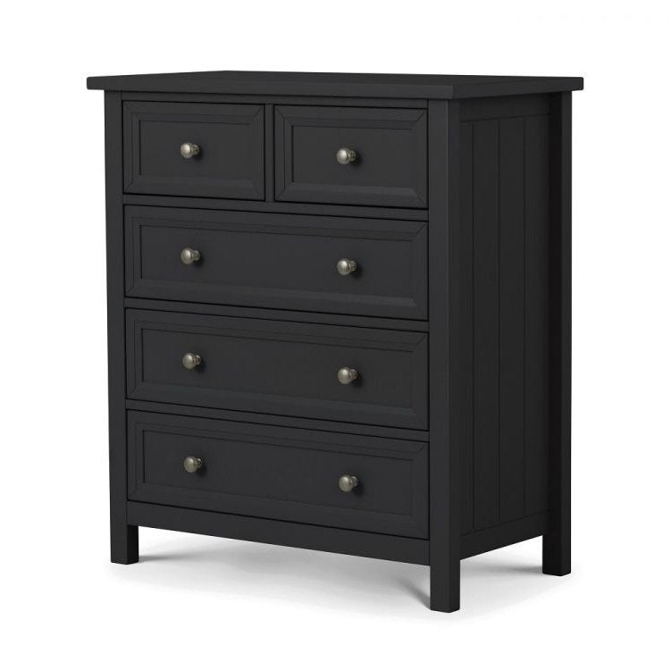 Maine 3+2 Drawer Chest - Anthracite