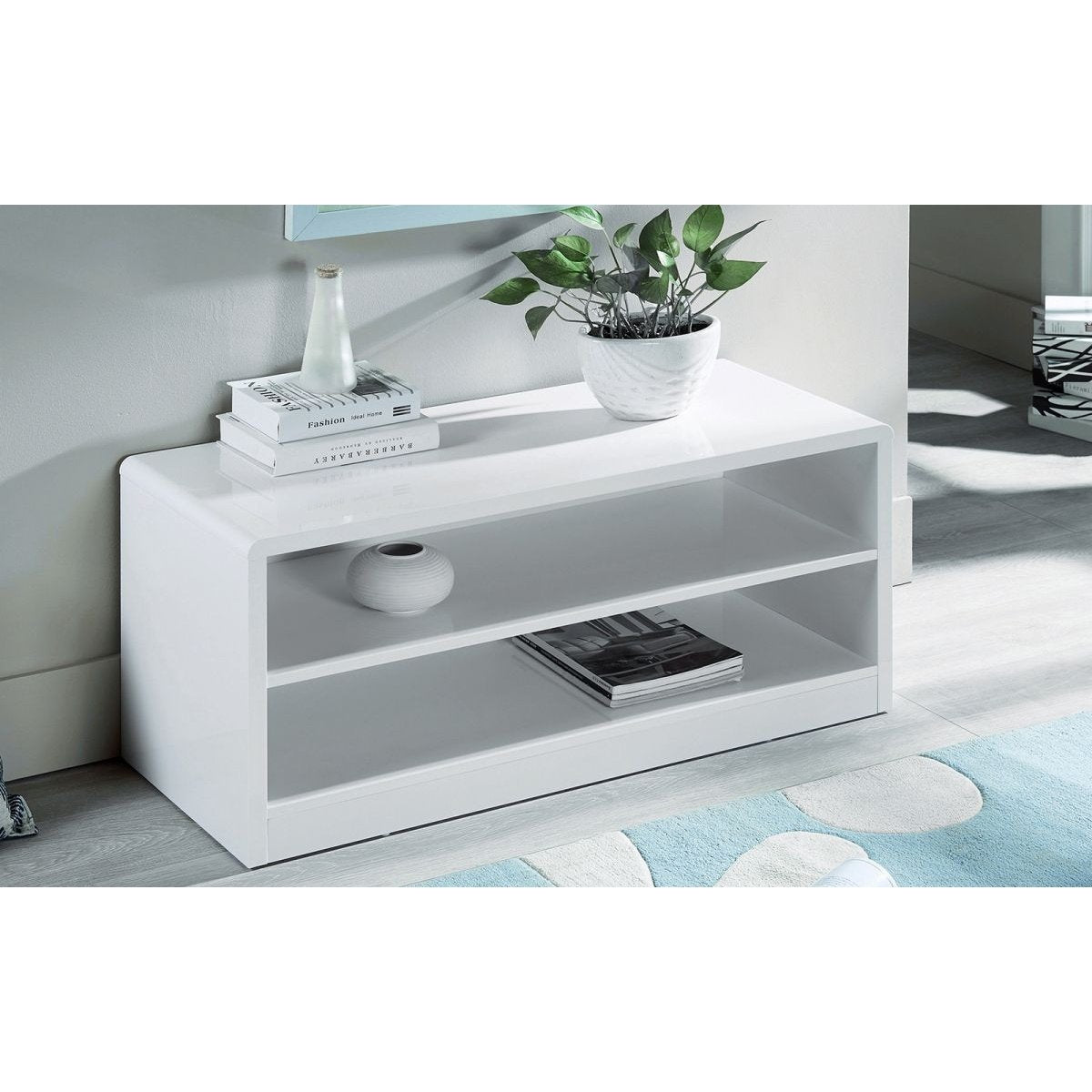 Manhattan High Gloss Compact TV Unit
