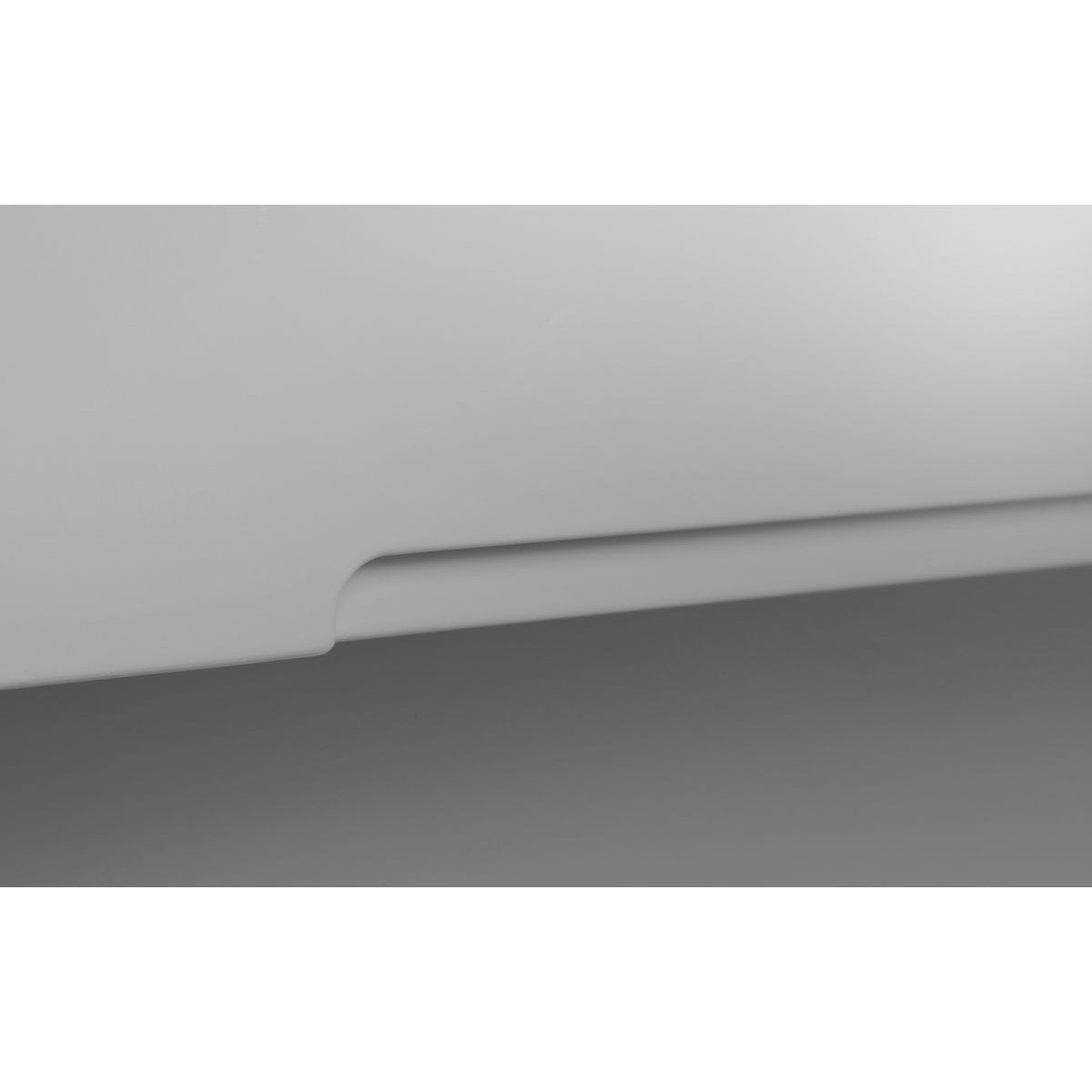 Manhattan Dressing Table with 2 Drawers - Grey