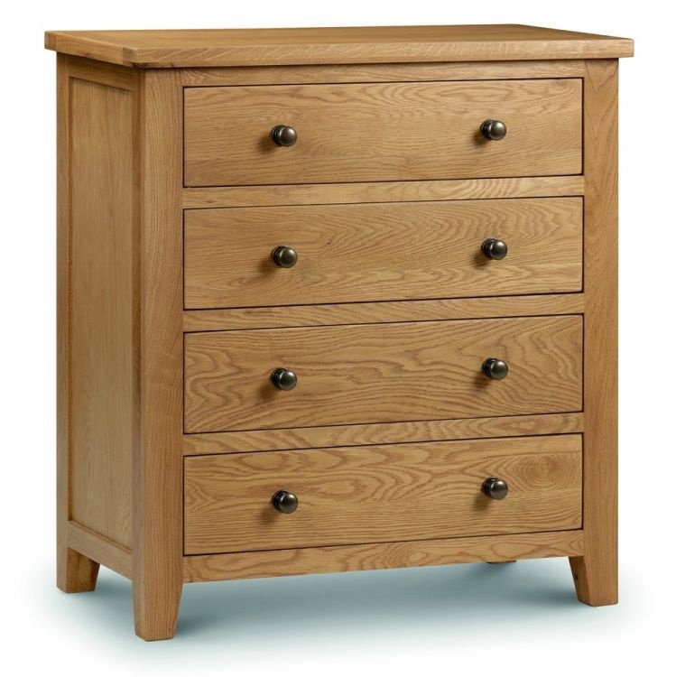Marlborough Oak 4 Drawer Chest