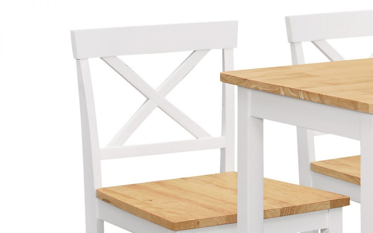 Marlow Bar Set - Oak & Ivory