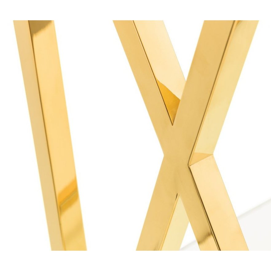 Miami Console Table - Gold