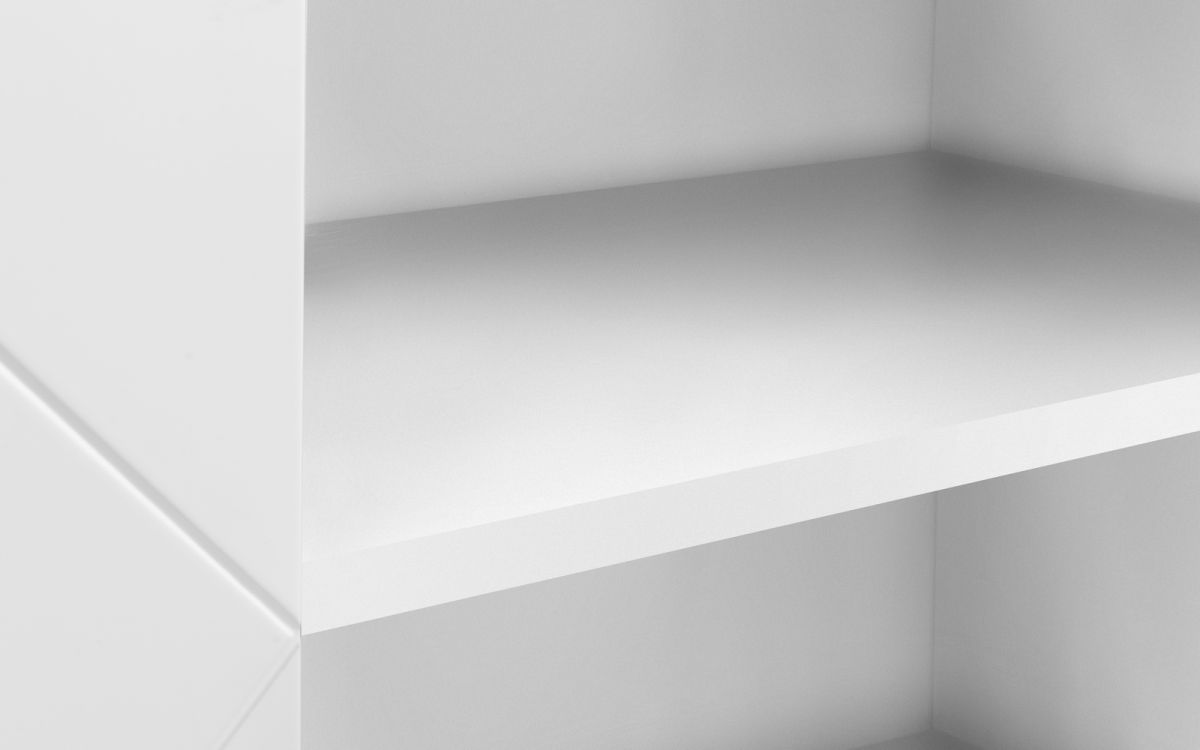 Moritz 4 Door Cabinet - White