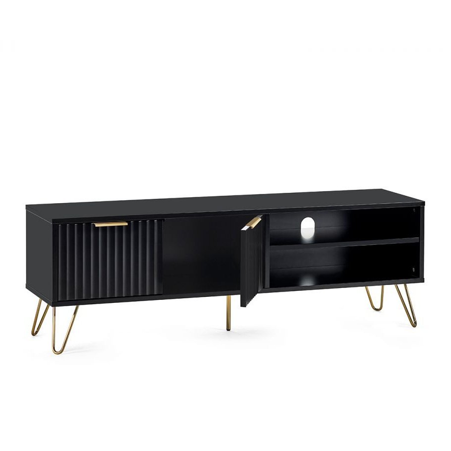 Murano TV Unit - Matte Black