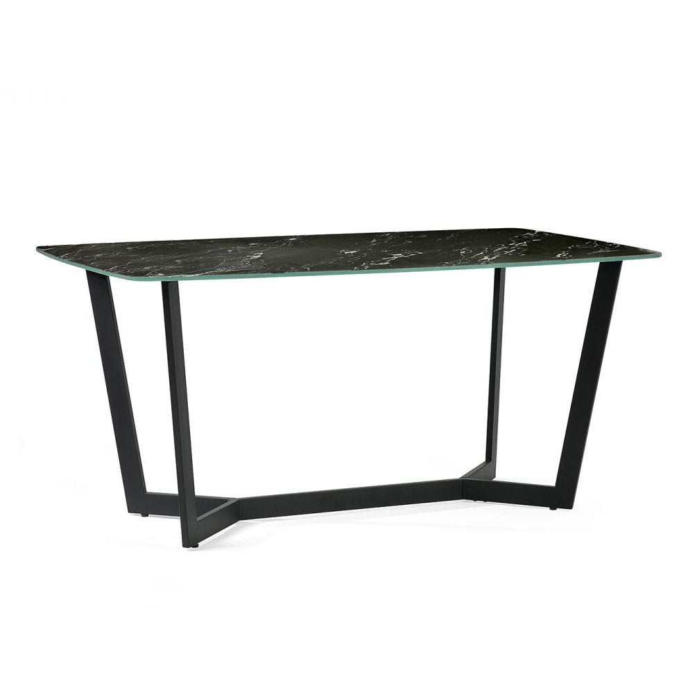 Olympus Dining Table - Black Marble