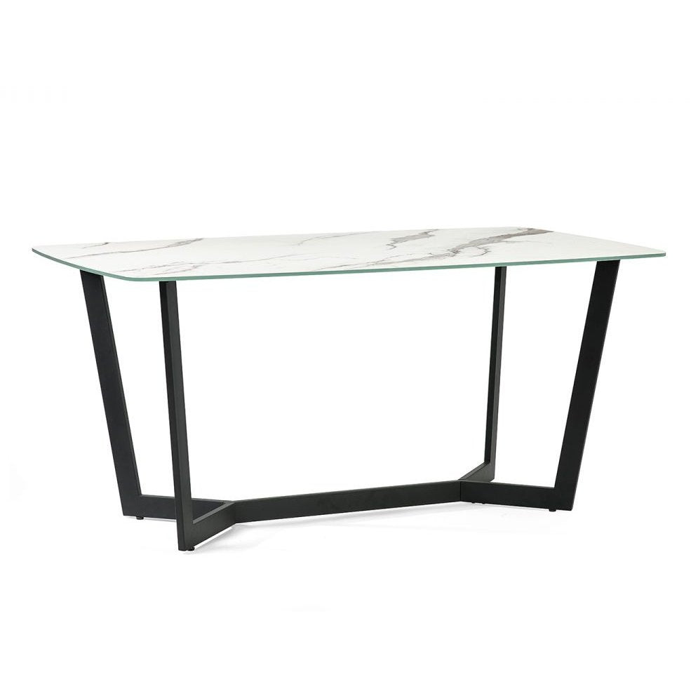 Olympus Dining Table - White Marble