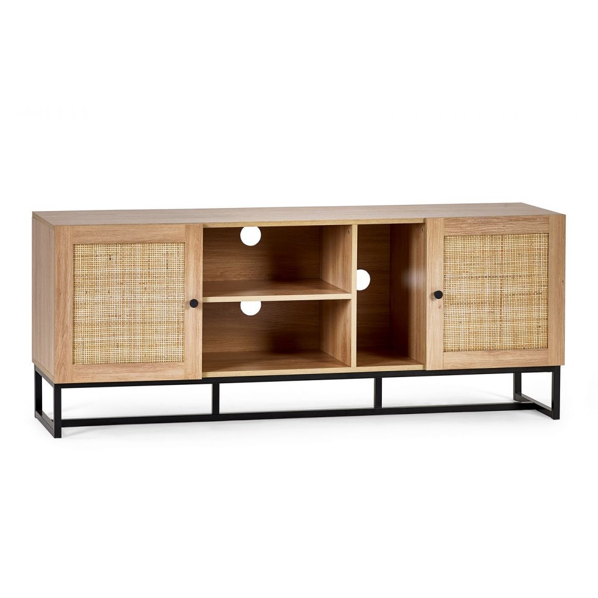 Padstow TV Unit - Oak