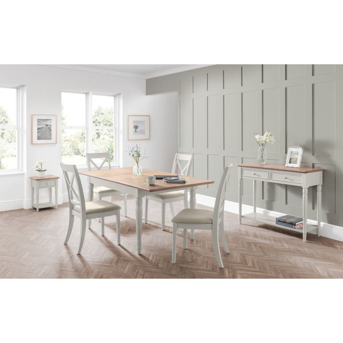 Provence Dining Set (Table & 4 Chairs)