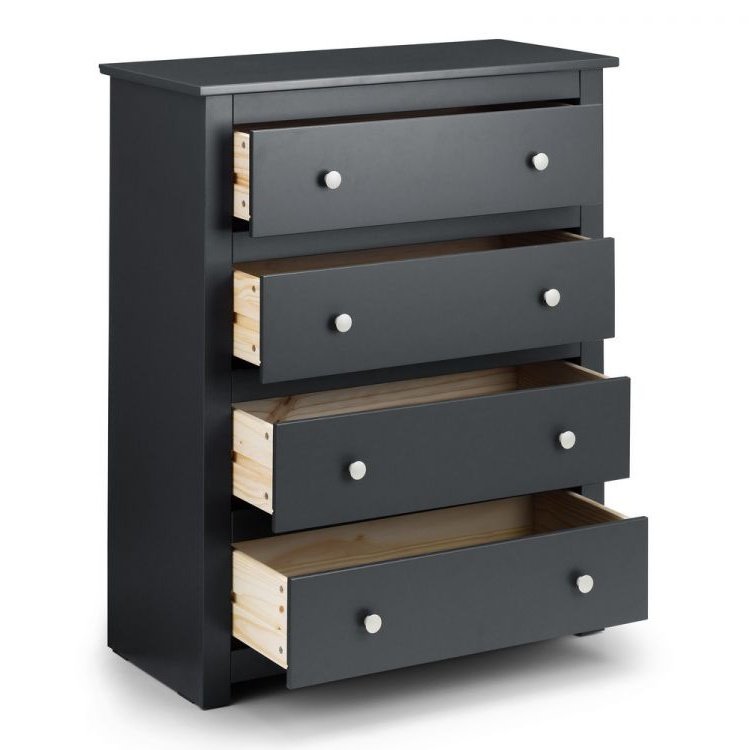 Radley 4 Drawer Chest - Anthracite