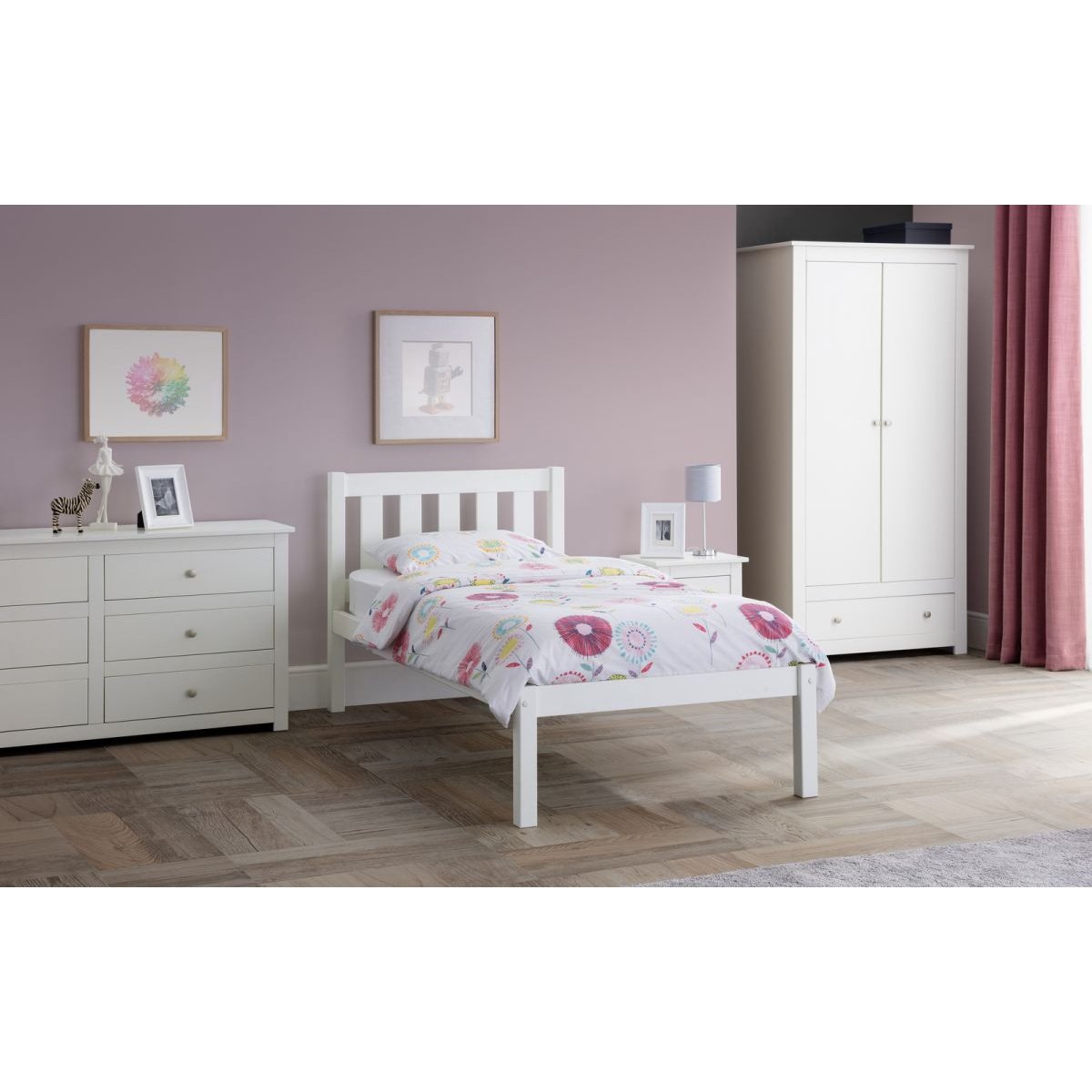 Radley 6 Drawer Chest - White