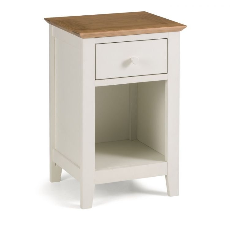 Salerno 2-Tone 1 Drawer Bedside