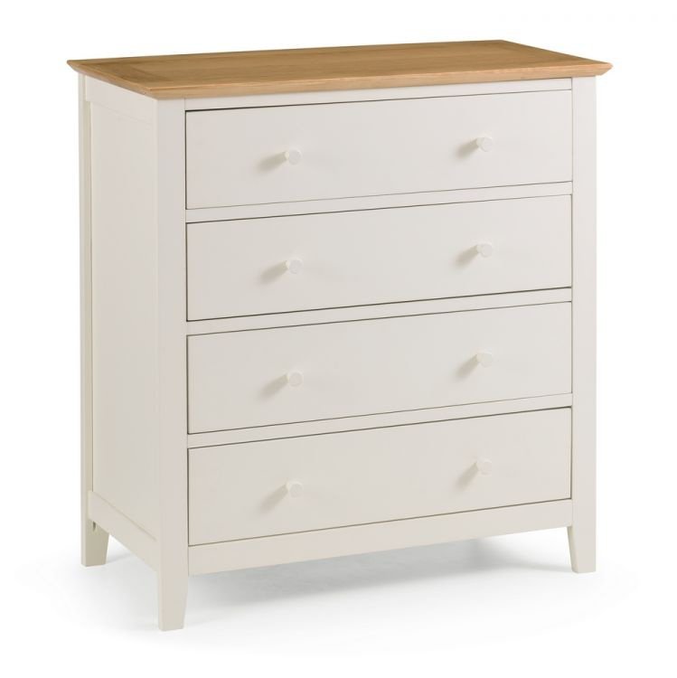 Salerno 2-Tone 4 Drawer Chest