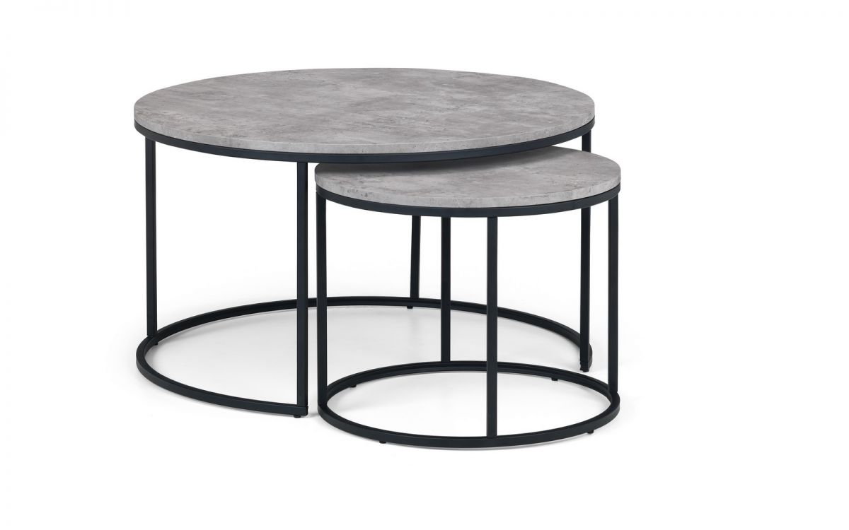 Staten Round Nesting Coffee Table