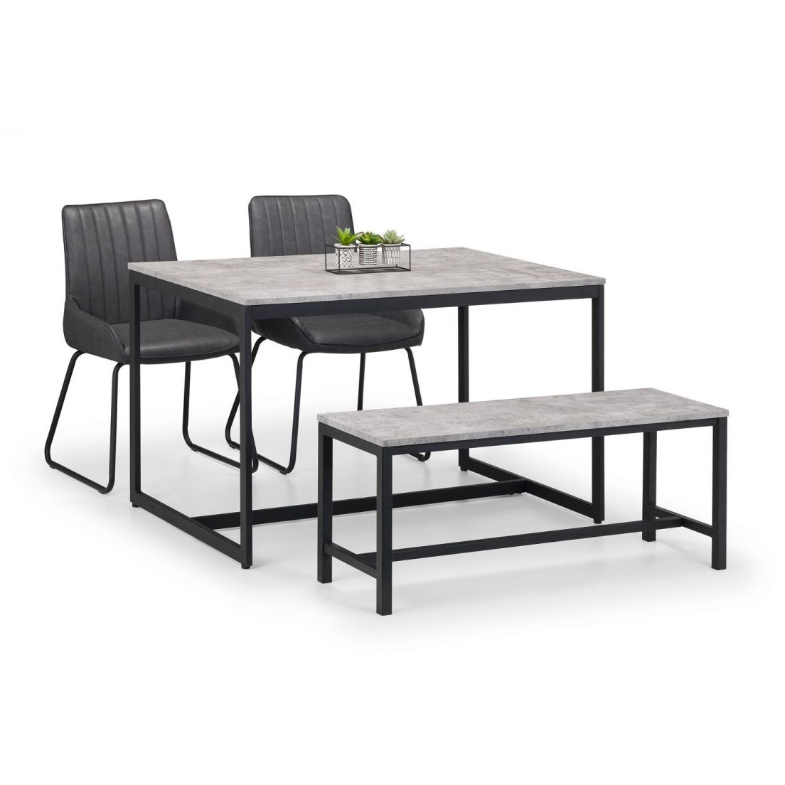 Staten Bench & Soho Dining Set