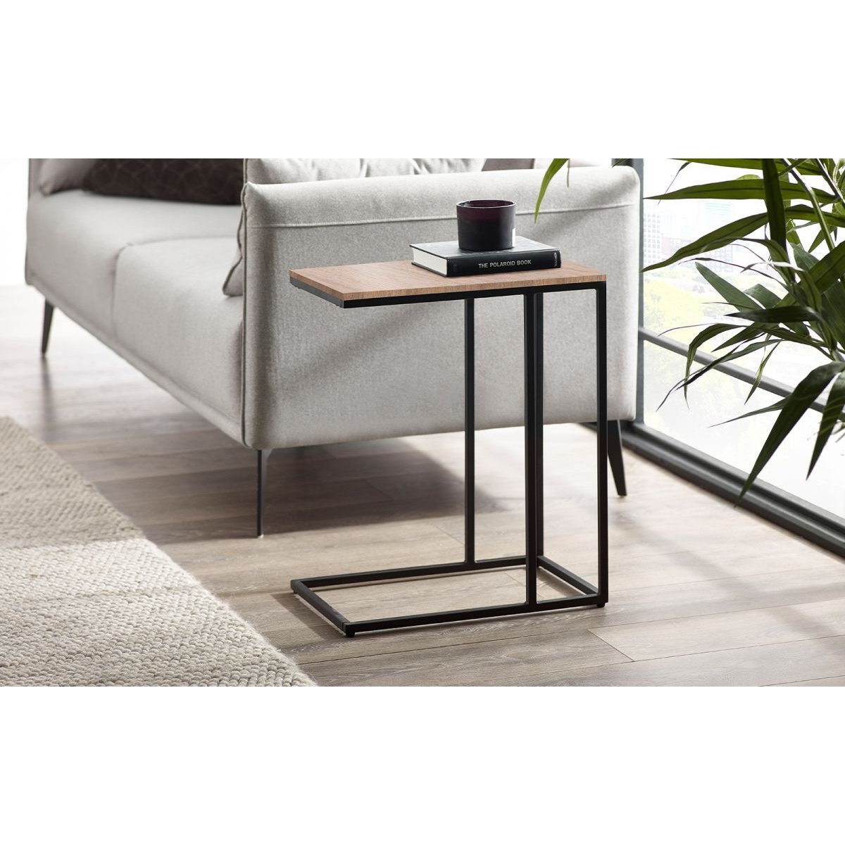 Tribeca Drinks Table - Sonoma Oak