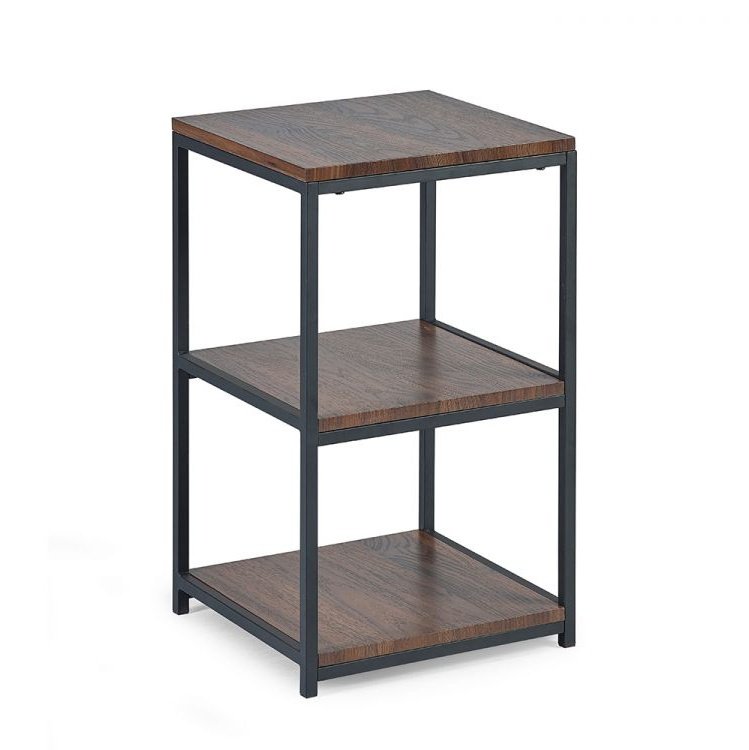 Tribeca Tall Narrow Side Table - Walnut