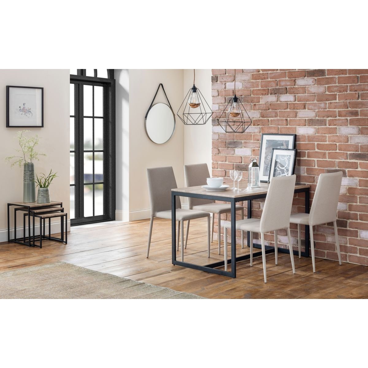 Tribeca Dining Table - Sonoma Oak