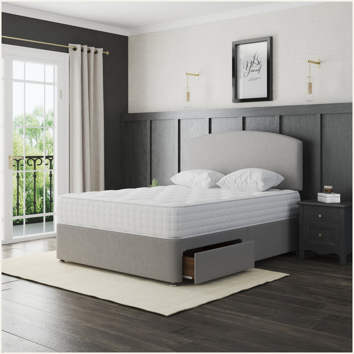 Chelsea Bed Divan Base And Headboard