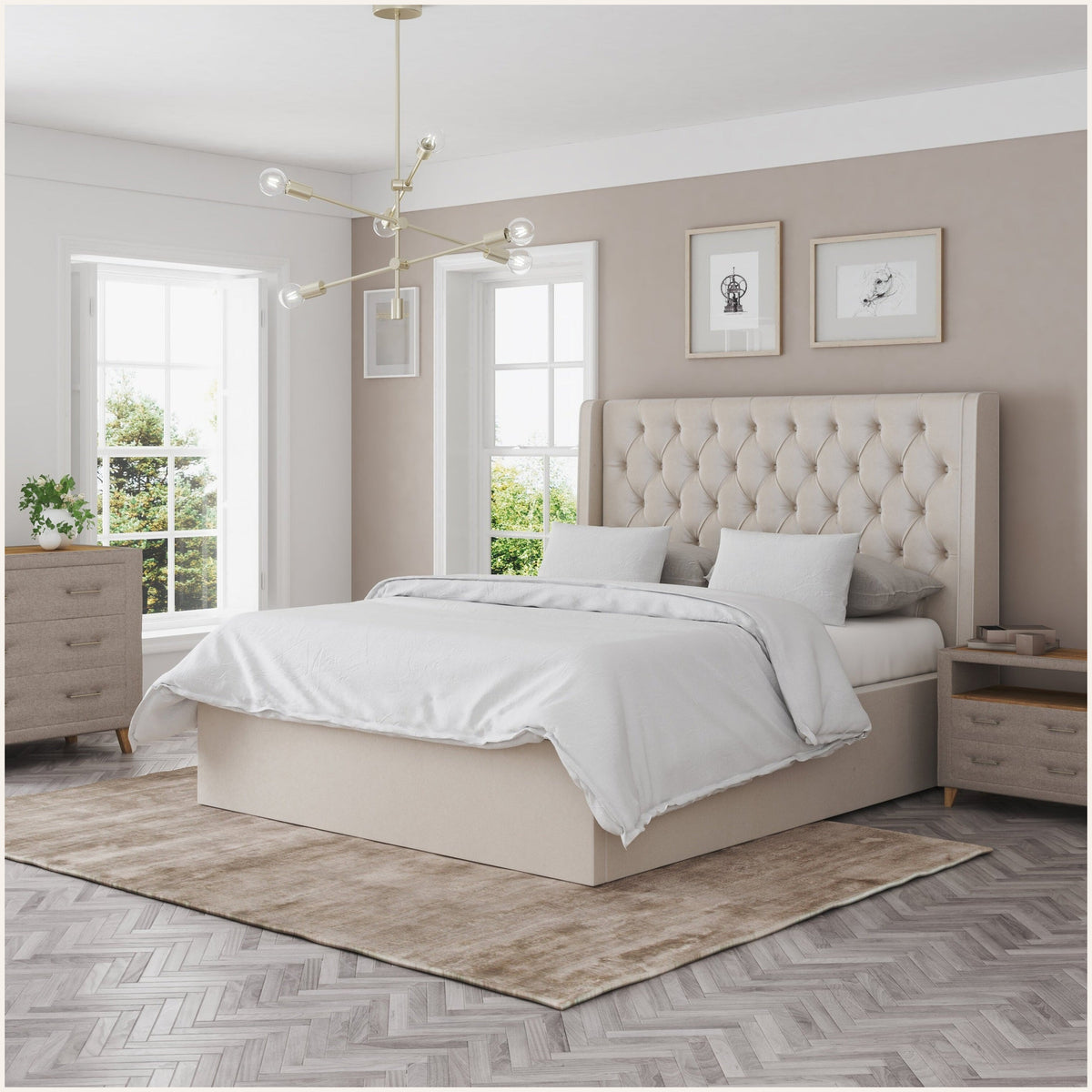Olivia Ottoman Bed Frame