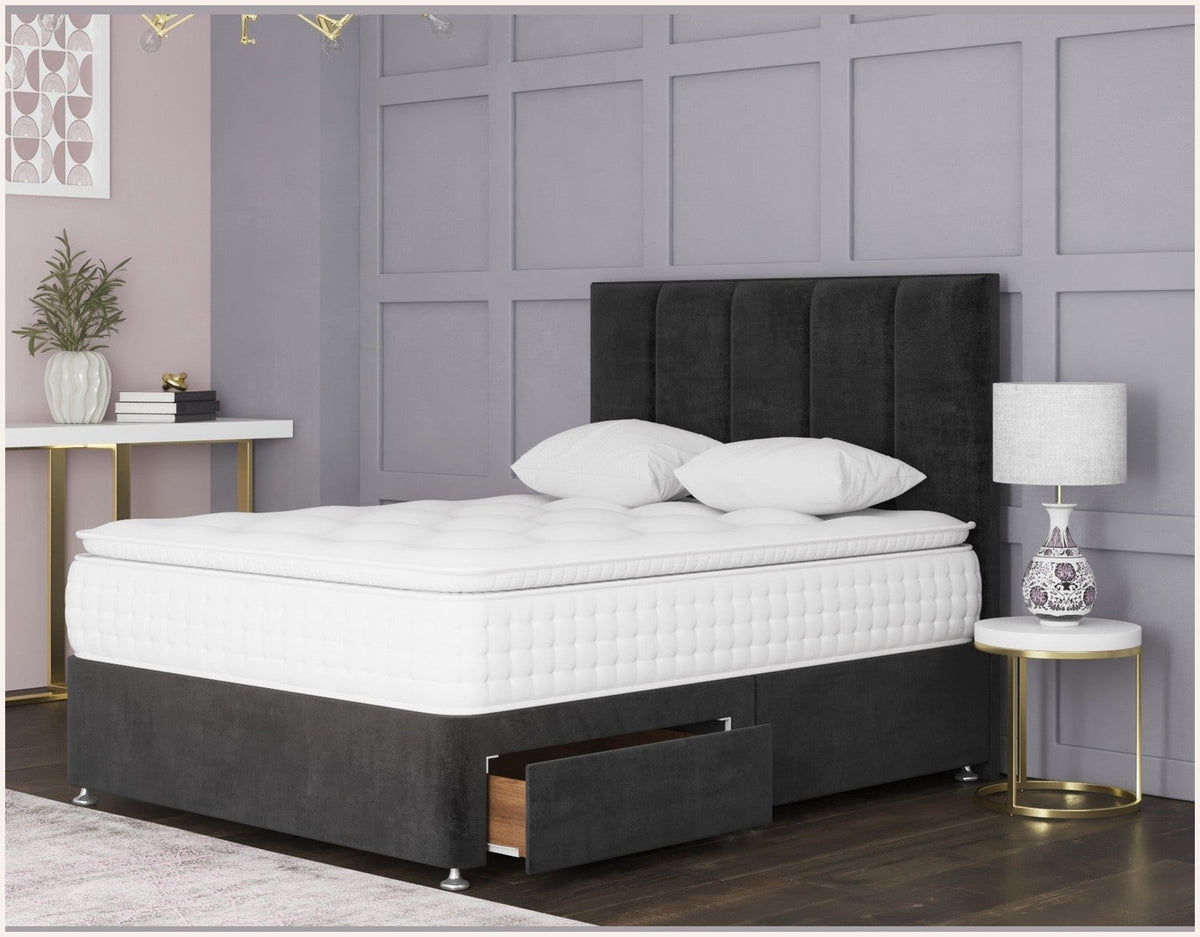 Sultan Bed Divan Base And Headboard