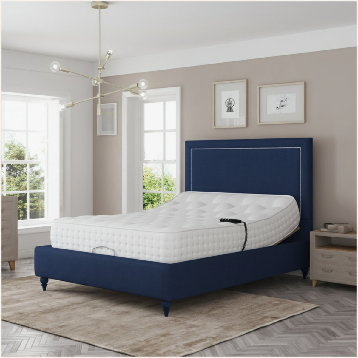 EaseMotion HealthPlus Electric Adjustable Bed Frame