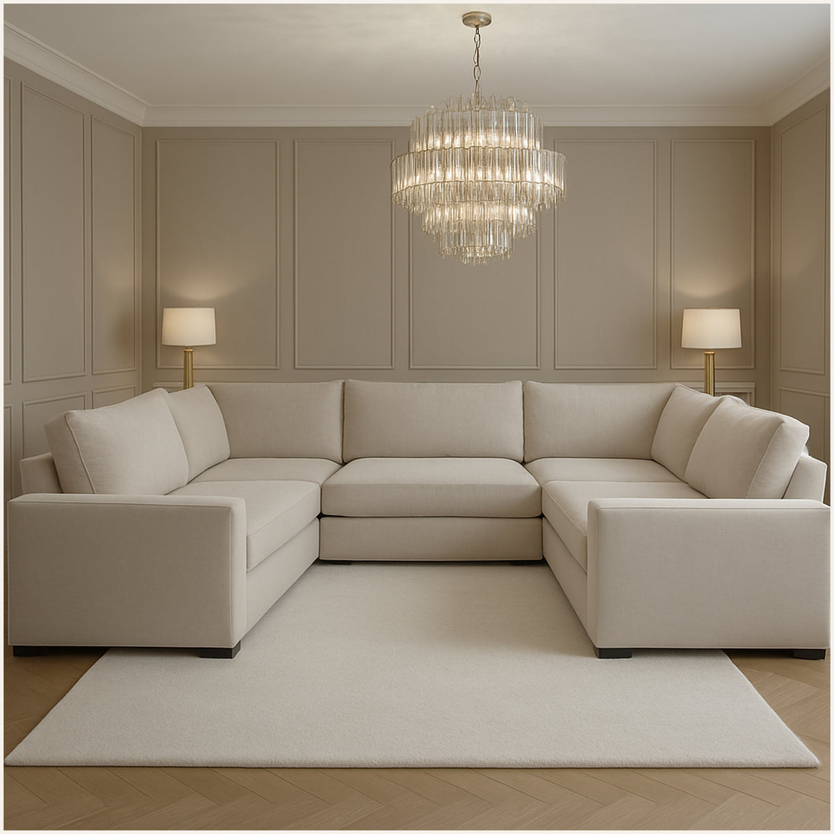 Belgravia U Shape Modular Sofa