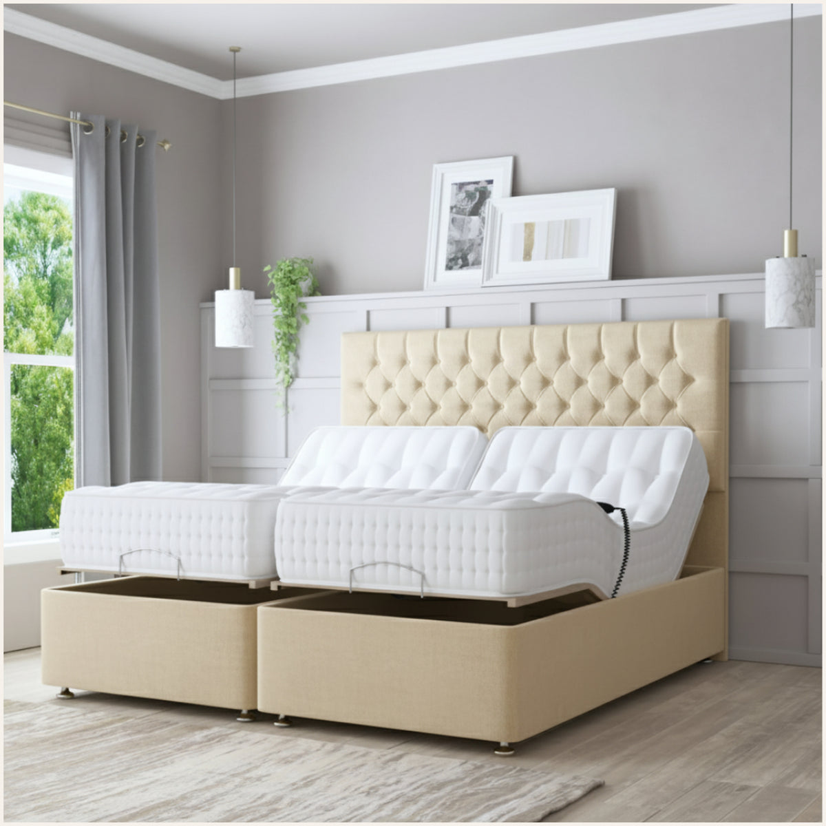 SlumberTech Elite 1000 Electric Adjustable Bed Frame