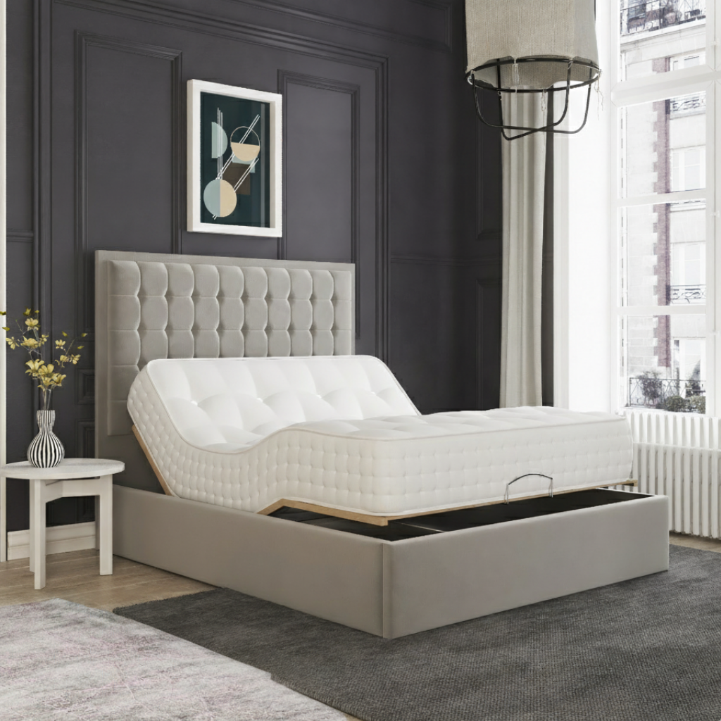 SleepMotion Advance Adjustable Bed with Dual Motors CoolGel Mattress