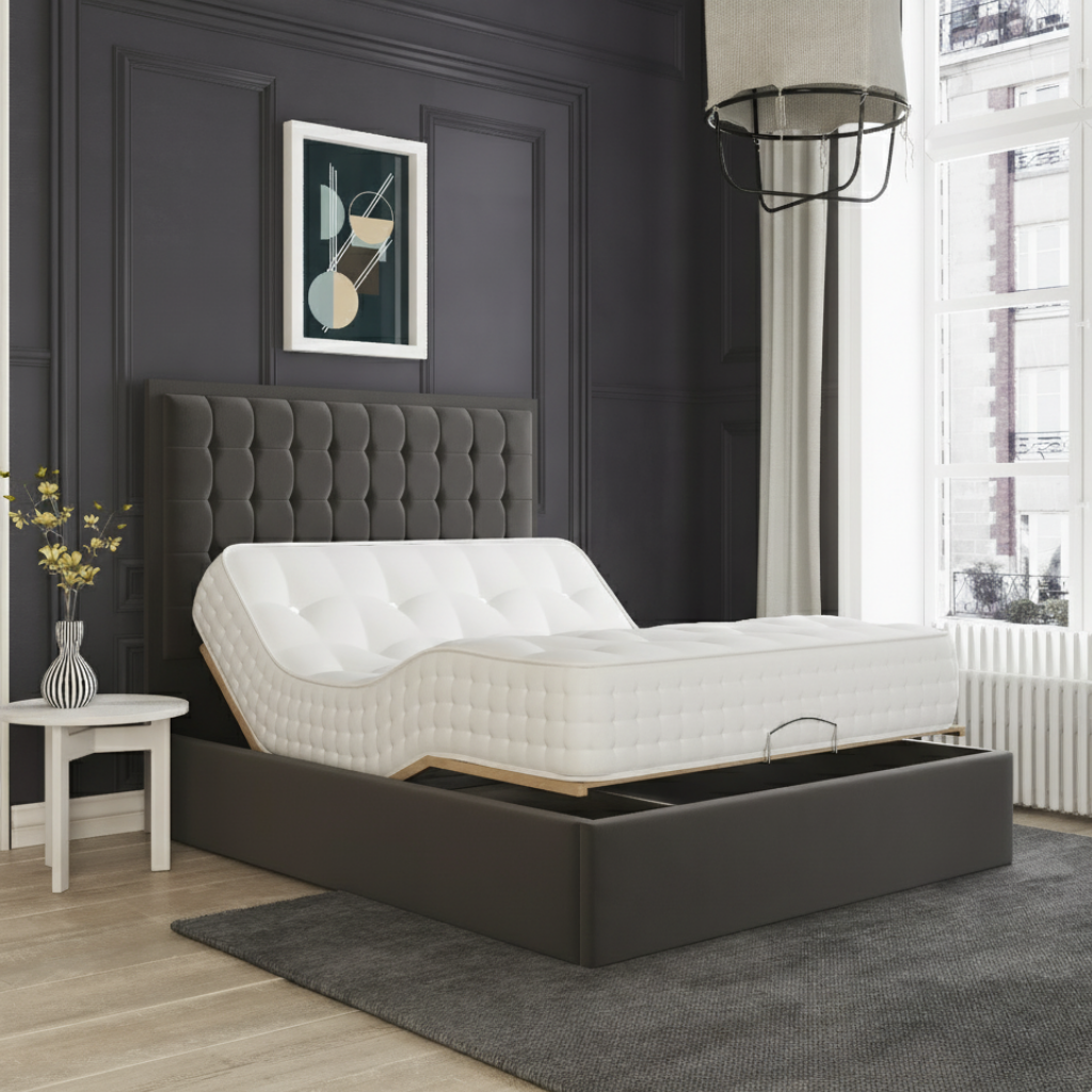 SleepMotion Advance Adjustable Bed with Dual Motors CoolGel Mattress