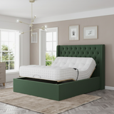 HarmonyLift Luxe 9000 Premium Adjustable Bed with Memory Foam Mattress