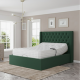 HarmonyLift Luxe 9000 Premium Adjustable Bed with Memory Foam Mattress