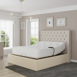 HarmonyLift Luxe 9000 Premium Adjustable Bed with Memory Foam Mattress