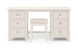 Maine Dressing Stool - Surf White