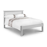 Barcelona Bed - Low Foot End Dove Grey