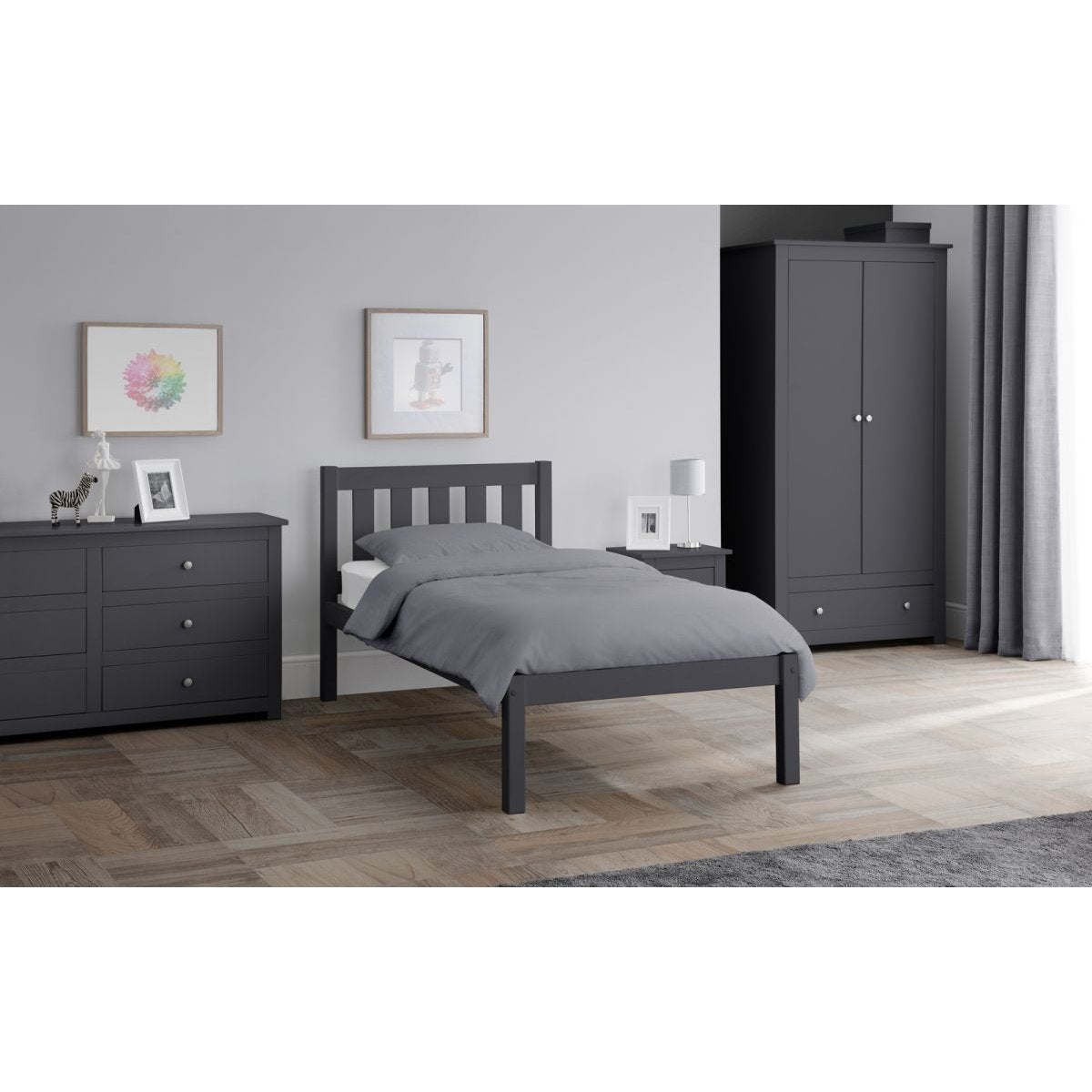 Radley 4 Drawer Chest - Anthracite