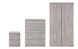 Jupiter 4 Drawer Chest - Grey Oak